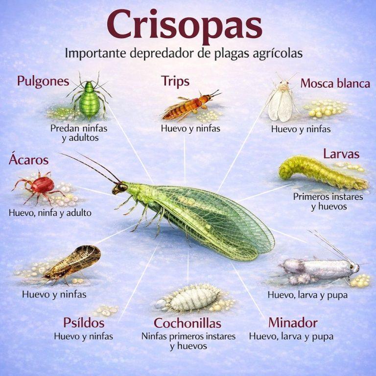 Crisopas, aliadas naturales